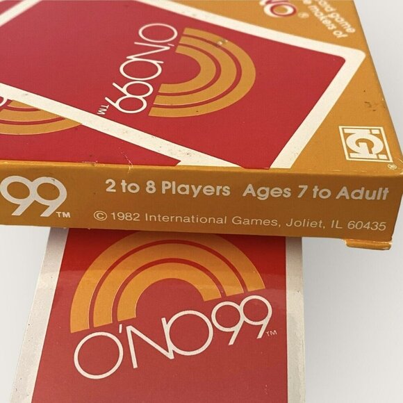 ONO 99 Mattel Family Card Game - From the makers of  UNO Unplayed Vintage 1982 - Picture 3 of 4